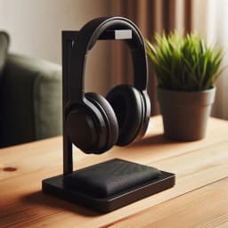 Minimalist Design Headphone Stand, Headset Holder 3d model