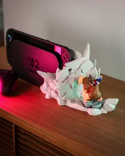 Monkey Smash – Nintendo Switch 2 Dock 3d model