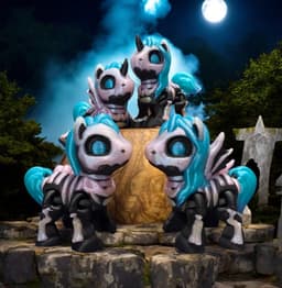 Halloween Skelly Pony Collection 3d model