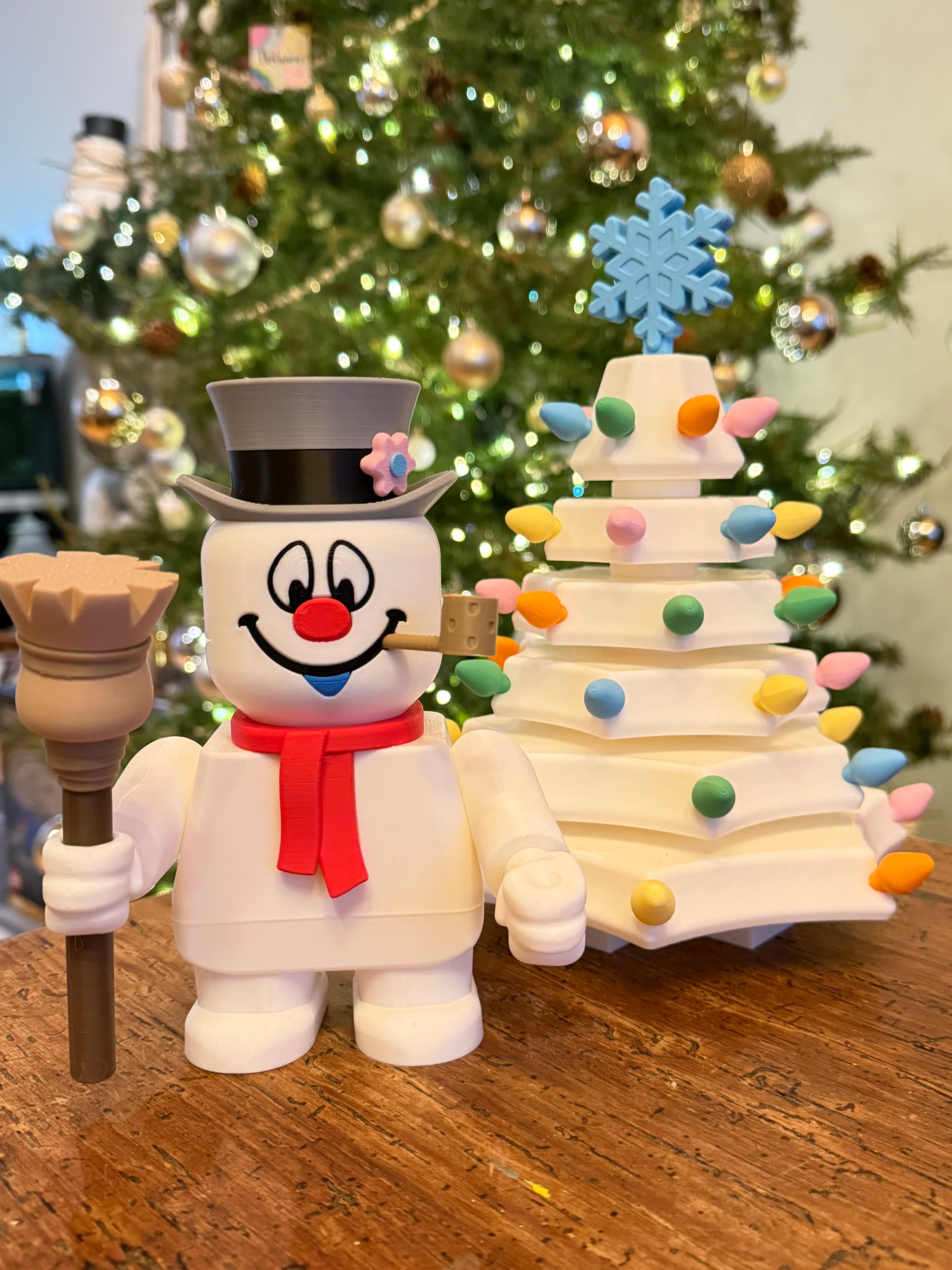 This was such a fantastic build. I went with a white tree and loved how it turned out.