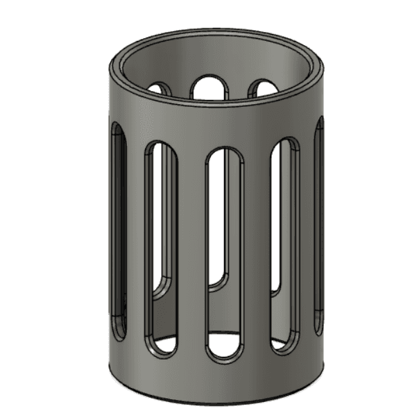 12oz Slim Can Cup Adapter 3d model