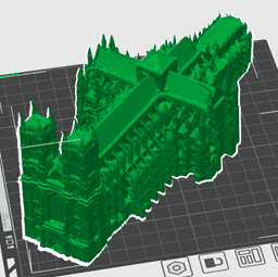 Westminster Abbey in London 3d model