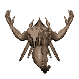 Demonic Fly Mutant Cultists Tabletop Miniatures Pack of 2 3d model
