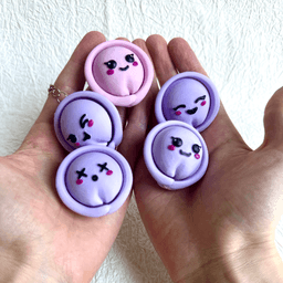 Cute Pelmeni - Clicker | Kawaii Dumpling 3d model