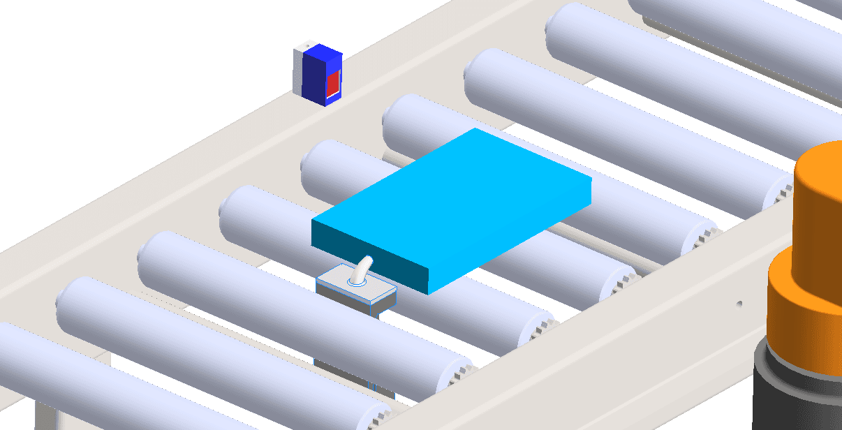 Pick and Place station 3d model