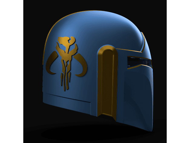 "Cerberus" - Custom Post Imperial Helmet 3d model