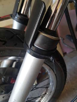 Gabel Protektor; Fork protector 60mm 3d model