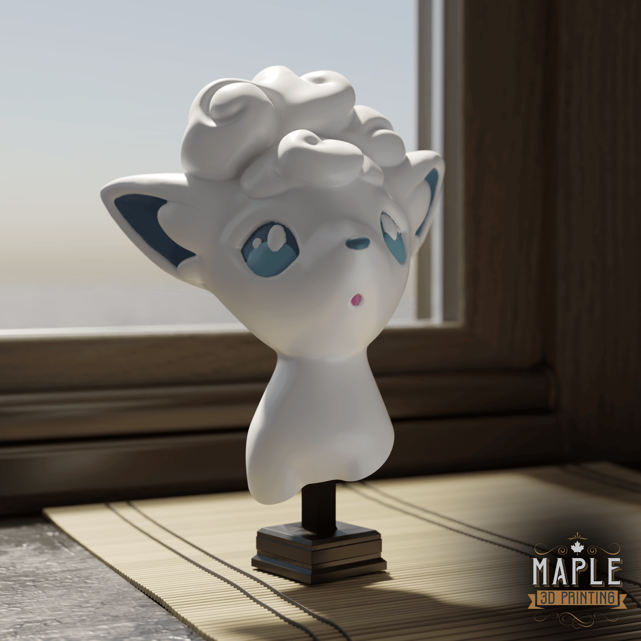 Vulpix Bust - Pokemon 3d model