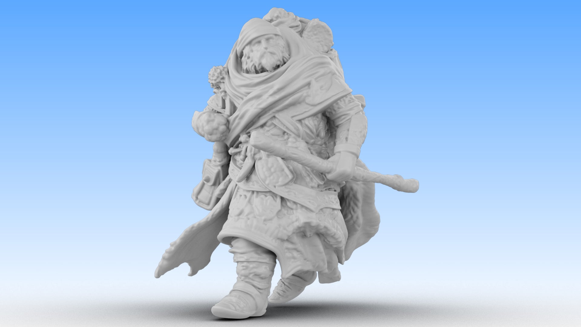 Clothbound Sentinel 3d model
