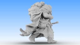 Clothbound Sentinel 3d model
