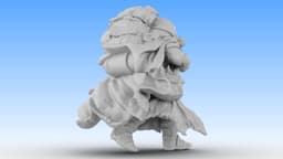 Clothbound Sentinel 3d model