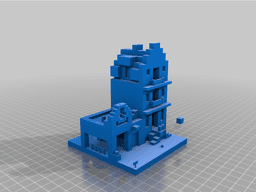 Minecraft Farmers Market 3d model