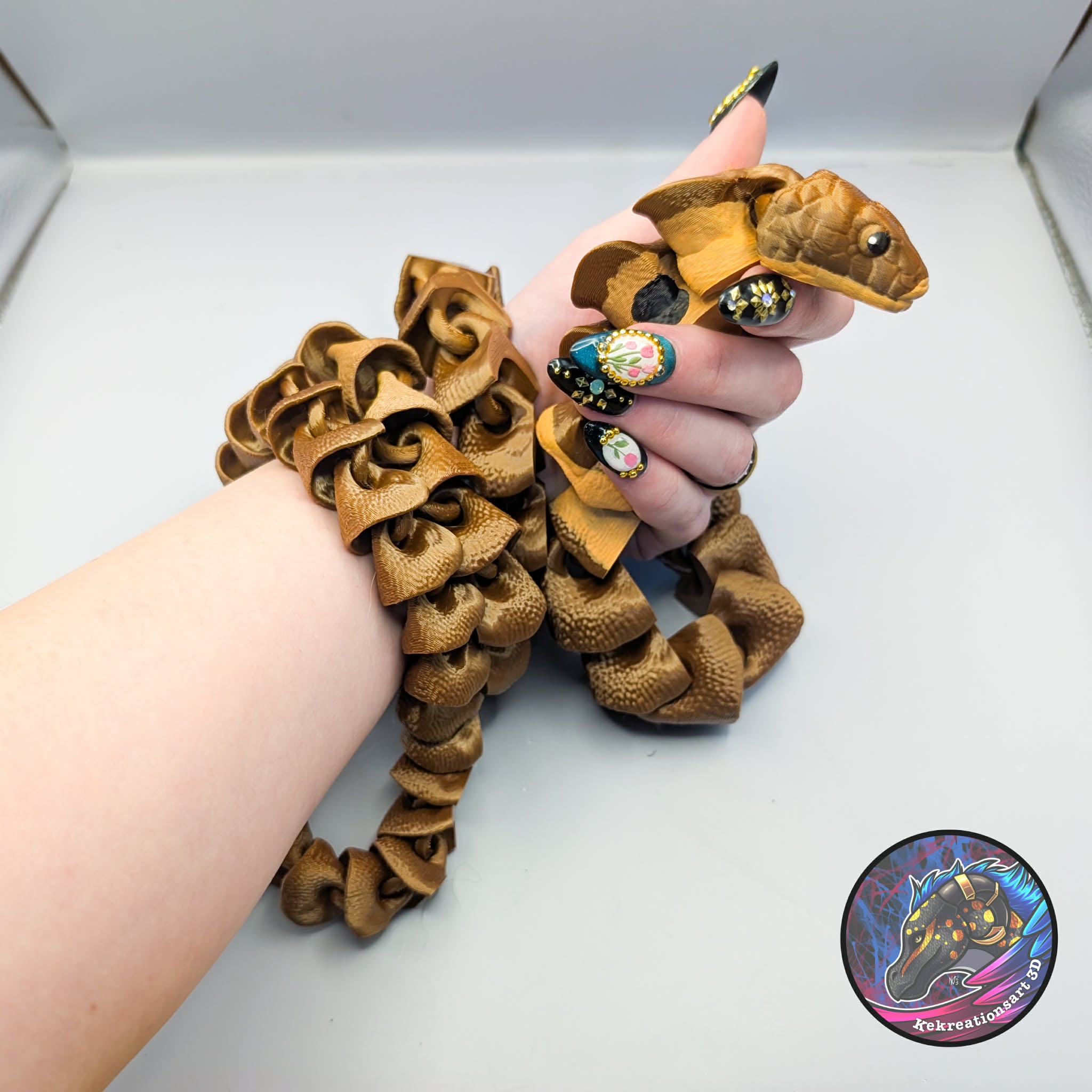flexi cobra 3d model