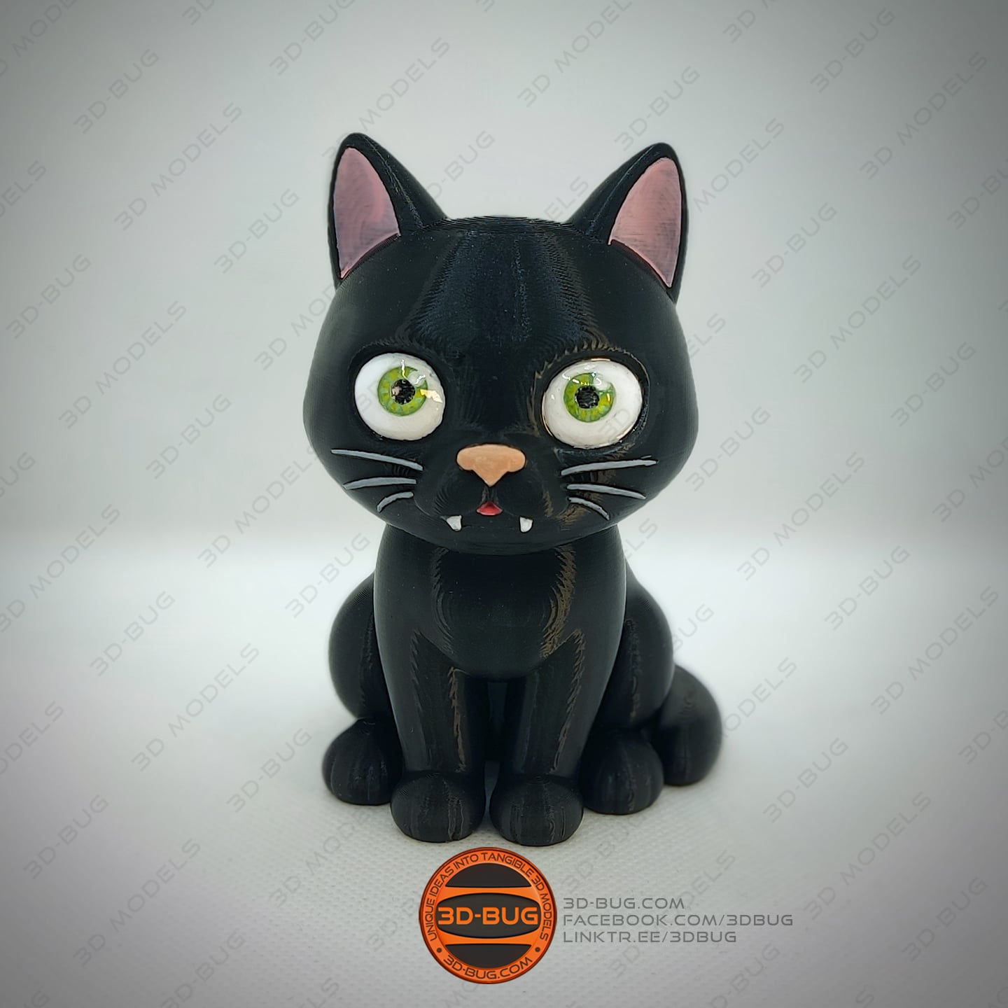 Stylized adorable Cute Kitty 3d model