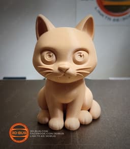 Stylized adorable Cute Kitty 3d model