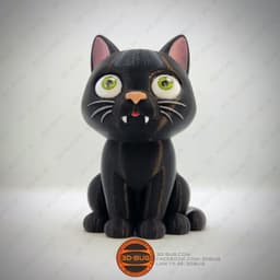 Stylized adorable Cute Kitty 3d model