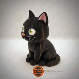 Stylized adorable Cute Kitty 3d model
