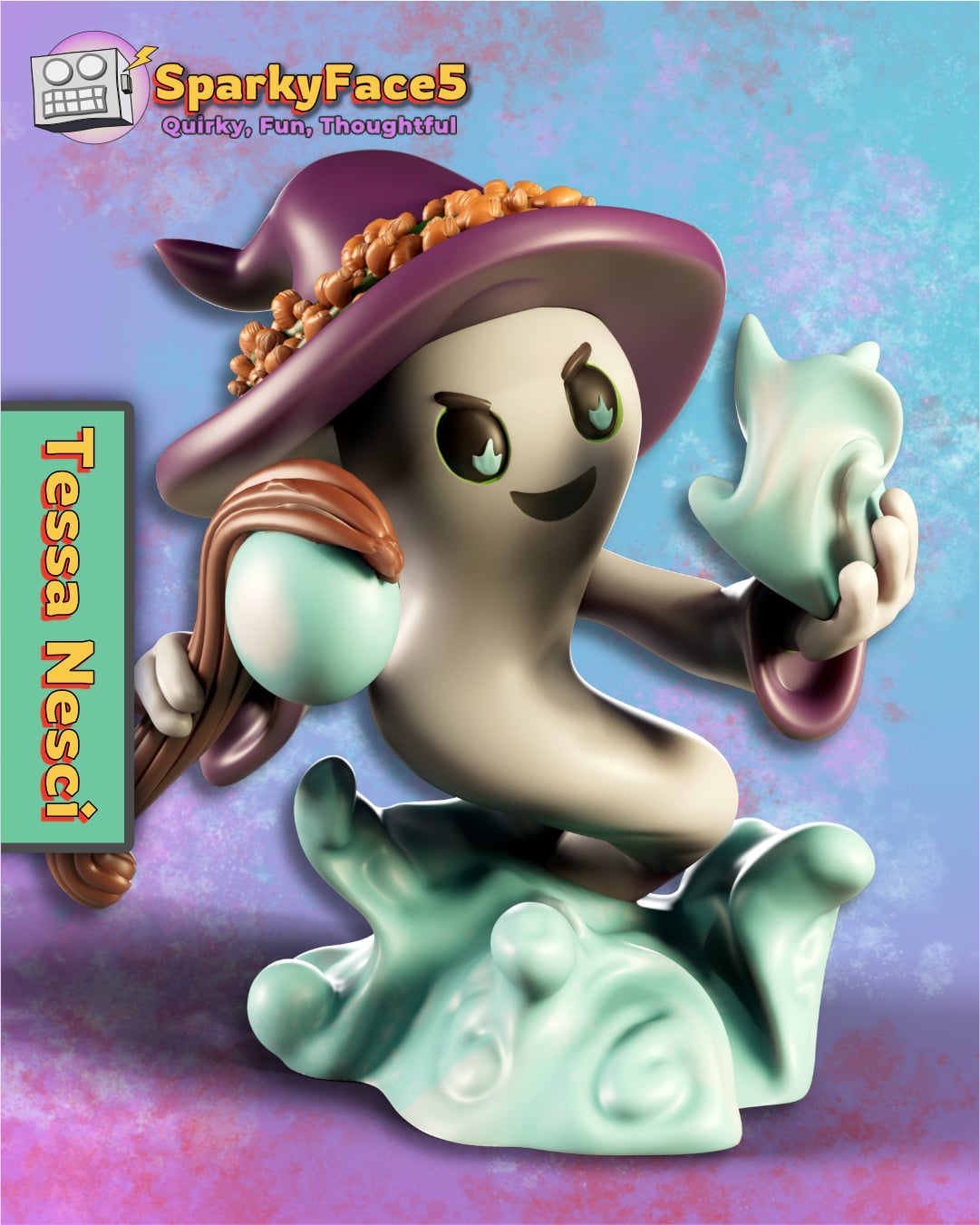 Wizard Ghost 3d model