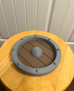 DND SHIELD DICE TRAY 3d model