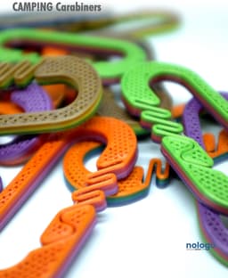 CAMP!NG Carabiner 3d model