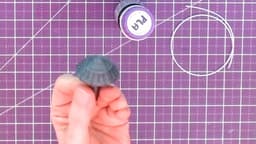 UFO spin top 3d model