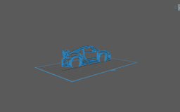 Porsche - 991 GT3 RS Wall Art 3d model