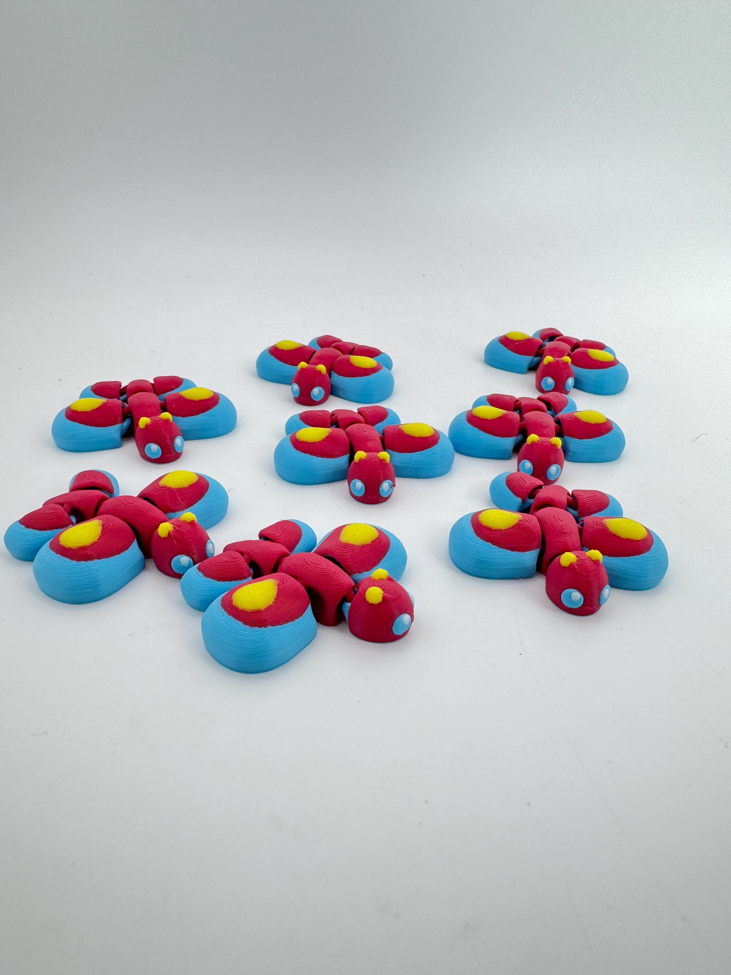 Articulated Butterfly 3d model