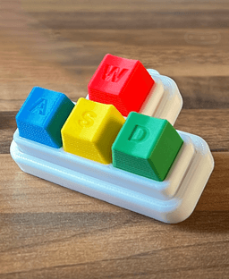 Fidget Keycaps 3d model