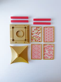 Japanese Style Tea Light Box 3d model