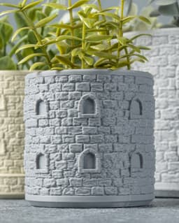 Medieval Wall Planter 3d model