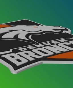 Denver Broncos Custom Series 1: Part 10/32 3d model