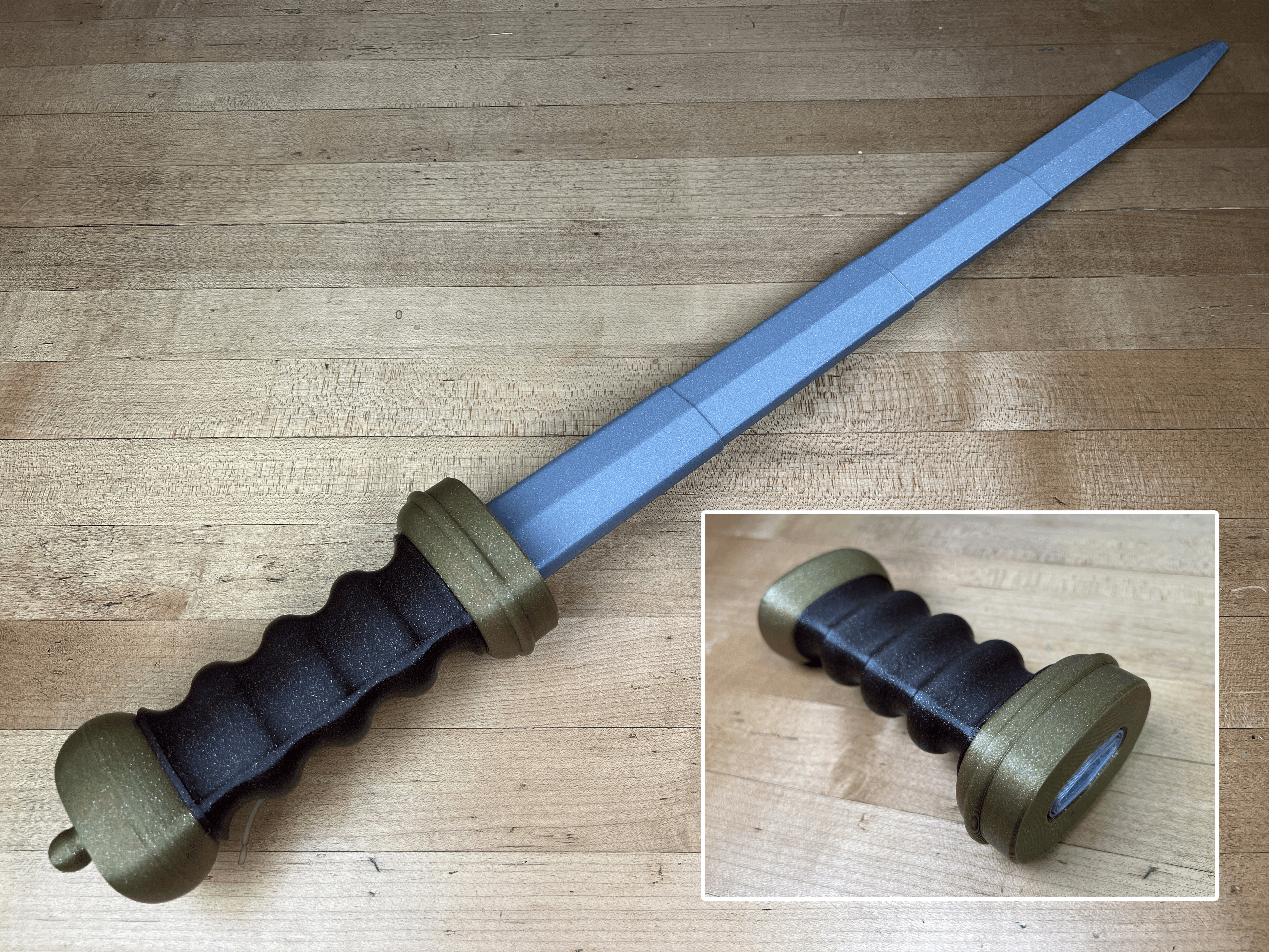 Collapsing Gladius 3d model