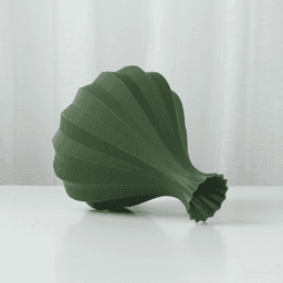 Mirae Vase STL 3D Print File, Home Decor Vase for Plants and Flowers 3d model