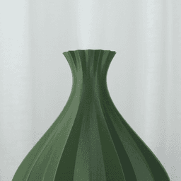 Mirae Vase STL 3D Print File, Home Decor Vase for Plants and Flowers 3d model