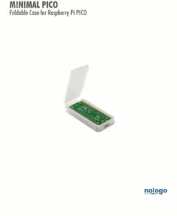 M!N!MAL Pico - A Raspberry Pi Pico Case 3d model