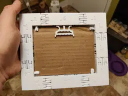 Snap-Together Modular Picture Frame - Fits Any Size Picture 3d model