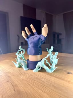 Gaming Controller Stand - Kakashi from Naruto - Fan Art 3d model