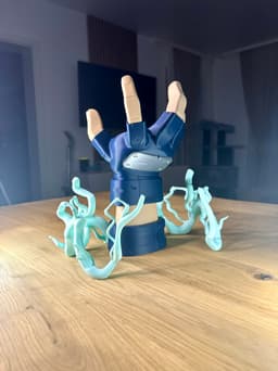 Gaming Controller Stand - Kakashi from Naruto - Fan Art 3d model