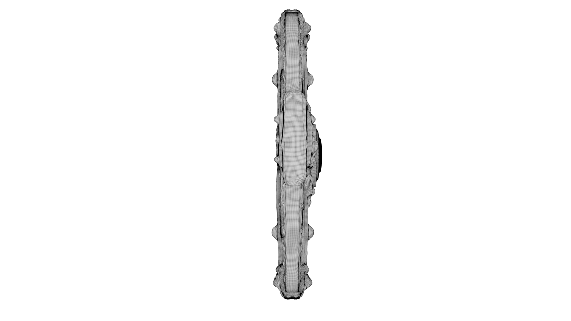 Ironbound Round Shield 3d model