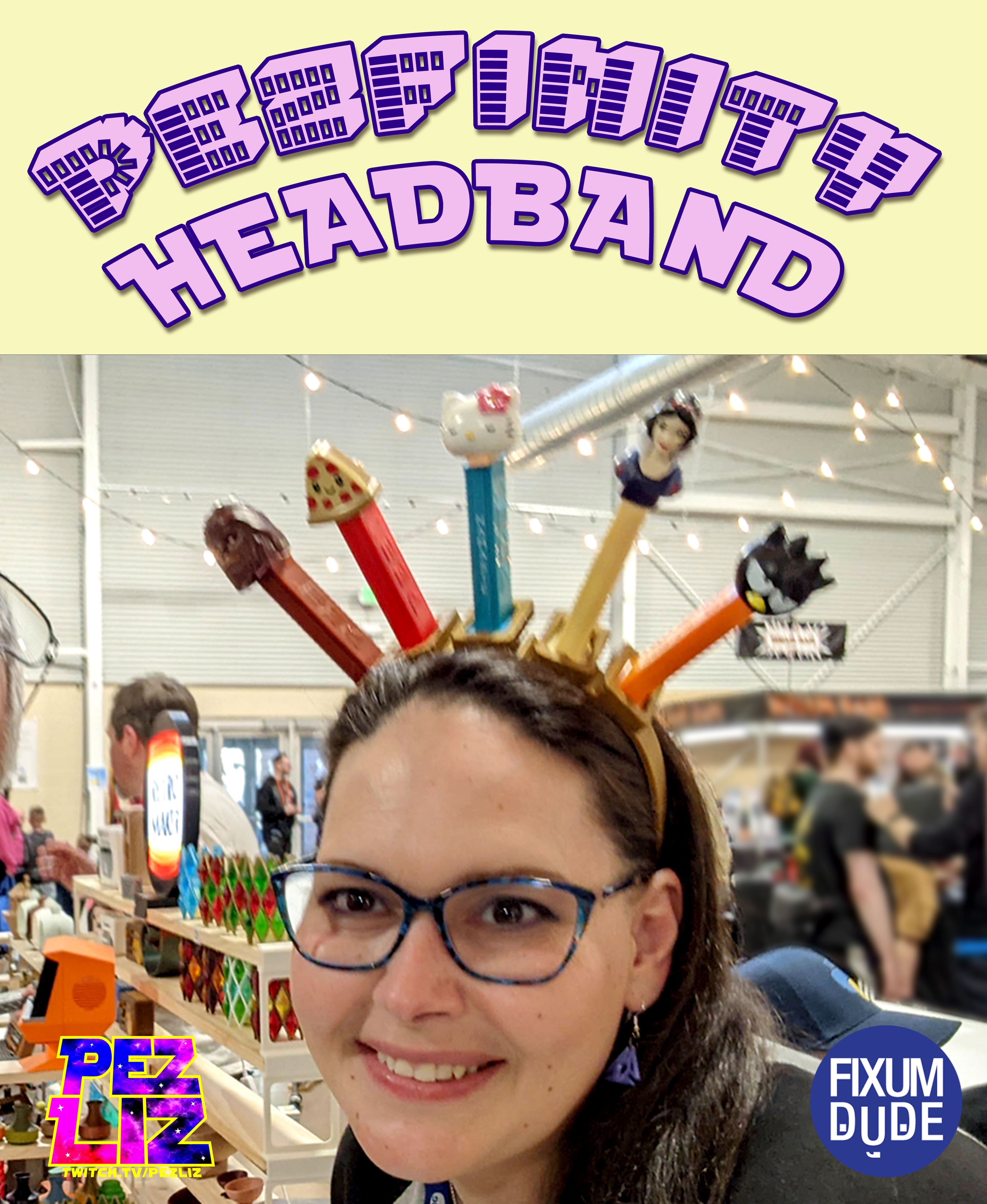 PezFinity Headband 3d model