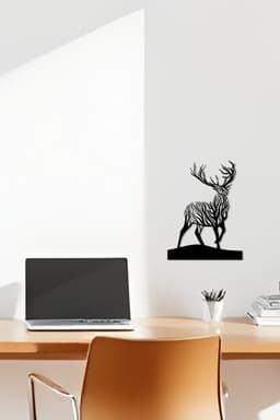 Deer Wall Art, Wall Decor, Home Decor 3d model