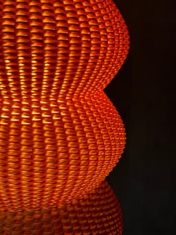 Basketweave Lamp 3d model