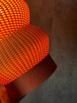 Basketweave Lamp 3d model