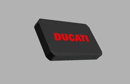 CHIGEE AIO-5 CARPLAY COVER DUCATI EDITION 3d model