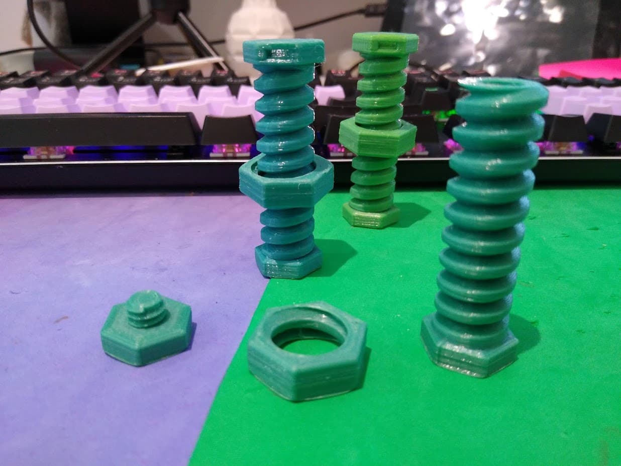 Fidget Bolt 3d model