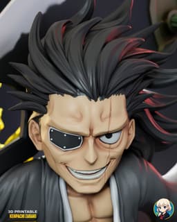 Zaraki Kenpachi Bleach Chibi - Premium Collectible 3d model