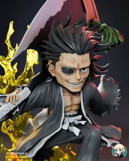 Zaraki Kenpachi Bleach Chibi - Premium Collectible 3d model