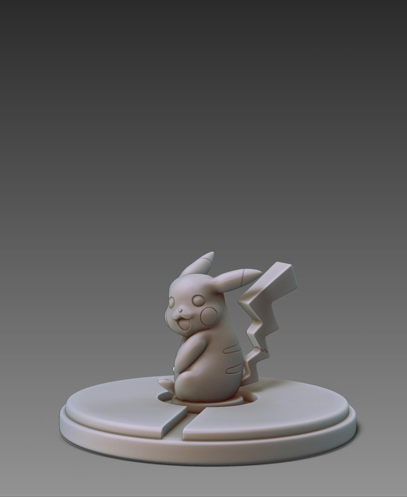 Pikachu-Desk Companion 3d model