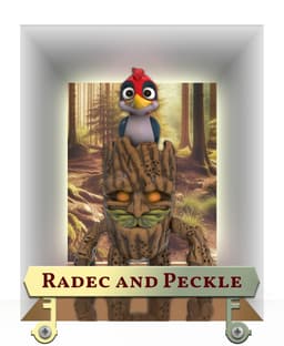 Radec And Peckle 3d model