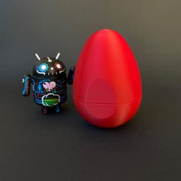 An egg container 3d model